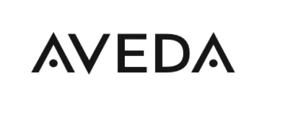 "Aveda logo — prestige haircare client of The Charles Group"