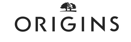 "Origins logo — natural beauty client of The Charles Group"