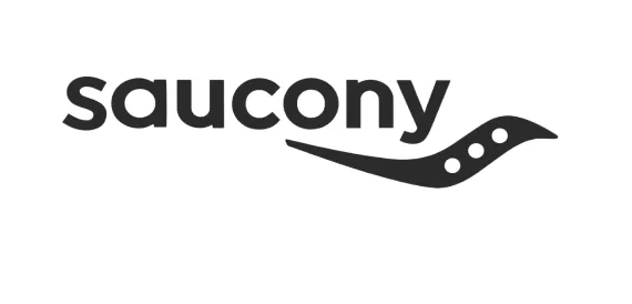 "Saucony logo — running footwear client of The Charles Group"