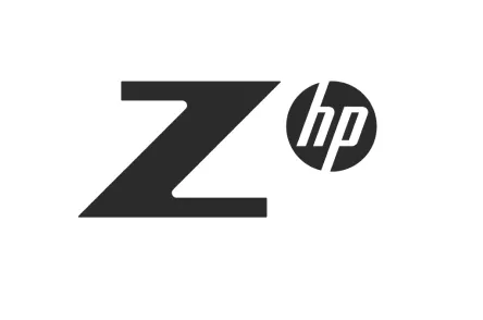 "Z by HP logo — technology client of The Charles Group"