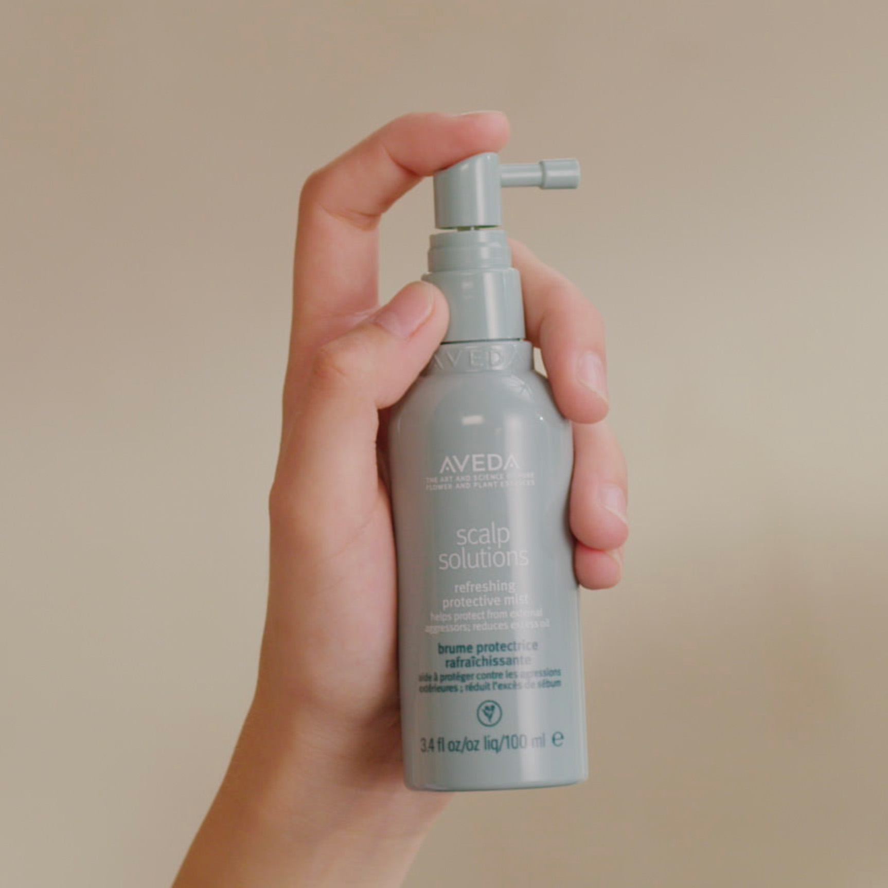 Aveda Scalp Solutions paid social creative for APAC markets, developed by The Charles Group