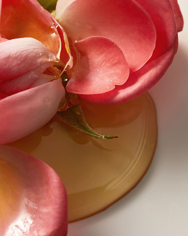 Kjaer Weis digital content video frame from The Charles Group's multi-format organic beauty production