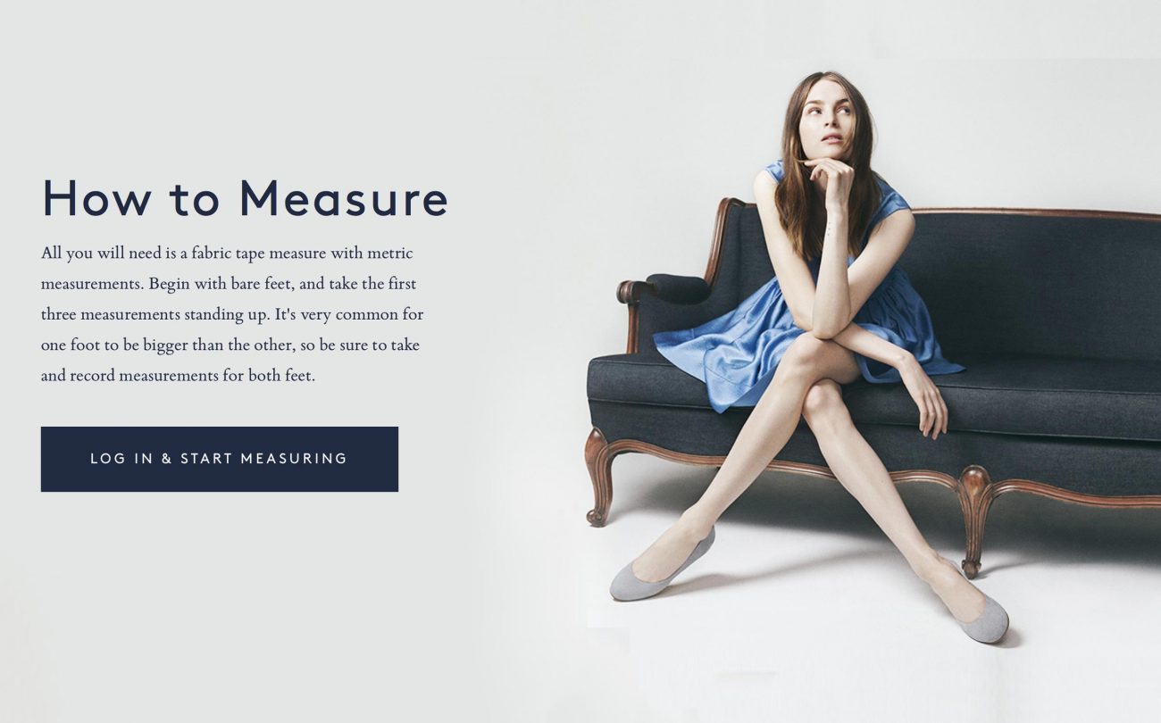 Margaux flat shoes product or lifestyle shot highlighting silhouette and design craftsmanship, from The Charles Group campaign
