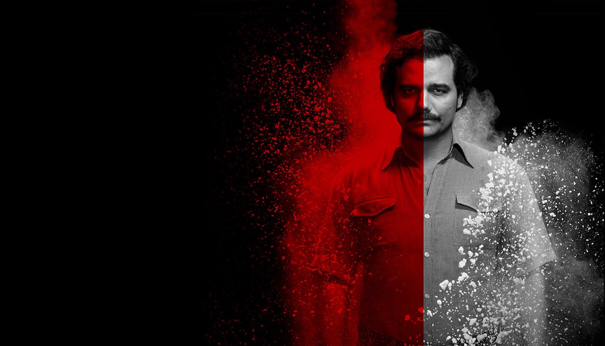 Netflix Narcos Cocainenomics branded editorial campaign hero image, from The Charles Group's award-winning WSJ Custom Studios digital experience