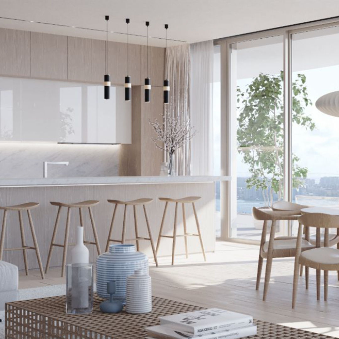 Luxury amenity lifestyle photography for One Park Tower social media marketing campaign