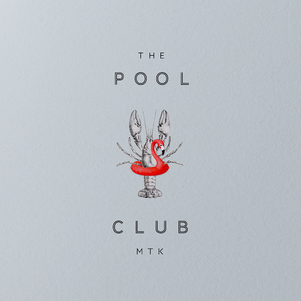 Showfish sub-venue branded menu card with typography and identity design by The Charles Group