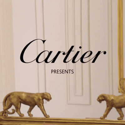 Social asset from Cartier's digital content program