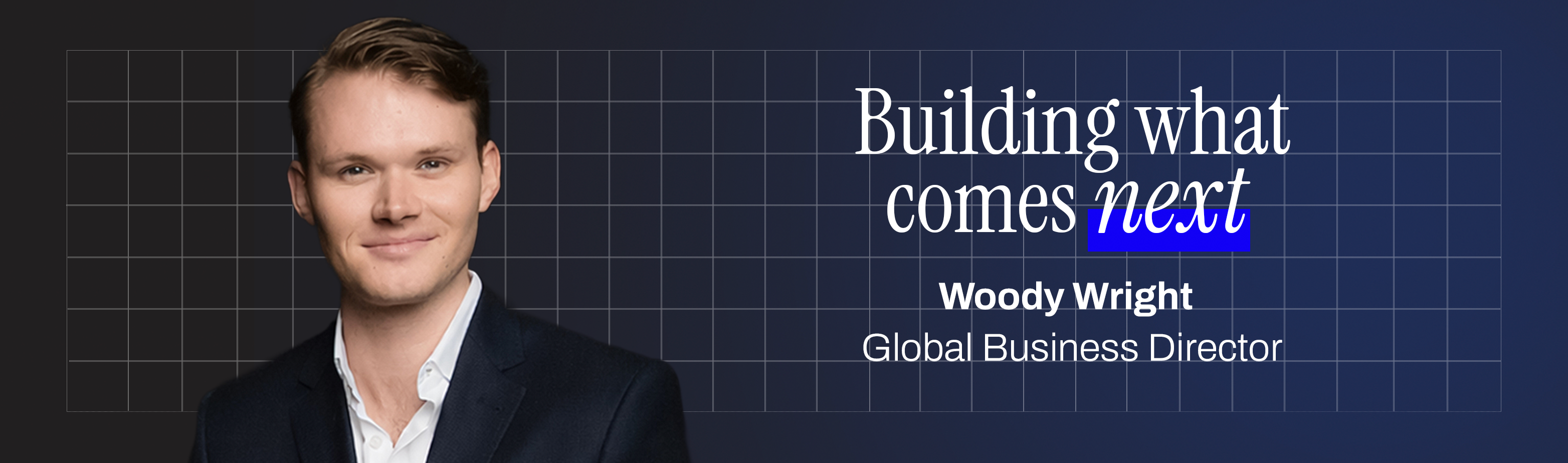 Woody Wright, Global Business Director at The Charles Group, a full-service creative agency in NYC